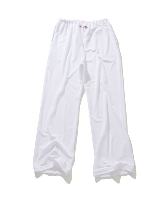 FUNCTIONAL PILE LOW RISE PANTS / WHITE