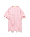 FUNCTIONAL PILE OVERSIZED T-SHIRT / PINK