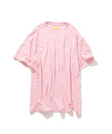  FUNCTIONAL PILE OVERSIZED T-SHIRT / PINK