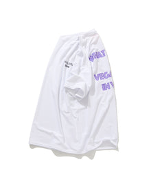  FUNCTIONAL PILE OVERSIZED T-SHIRT / WHITE