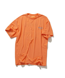  FUNCTIONAL PILE OVERSIZED T-SHIRT / ORANGE