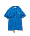 FUNCTIONAL PILE OVERSIZED T-SHIRT / BLUE