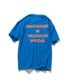 FUNCTIONAL PILE OVERSIZED T-SHIRT / BLUE