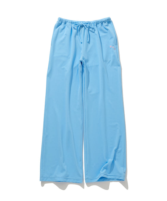 FUNCTIONAL PILE LOW RISE PANTS / LIGHT BLUE