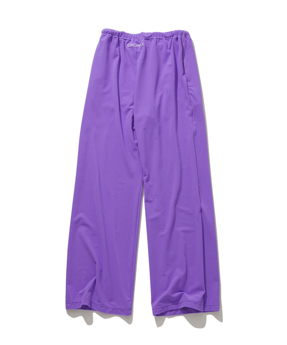 FUNCTIONAL PILE LOW RISE PANTS / PURPLE