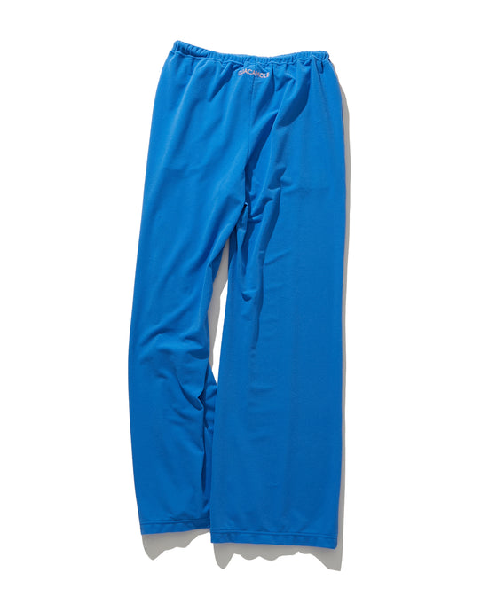 FUNCTIONAL PILE LOW RISE PANTS / BLUE