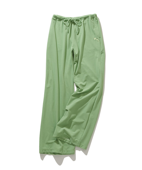 FUNCTIONAL PILE LOW RISE PANTS / GREEN