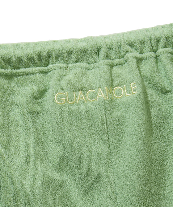 FUNCTIONAL PILE LOW RISE PANTS / GREEN