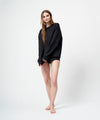 Functional Rash guard  Pullover / BLACK