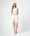 Functional Stretch Short Pants / WHITE