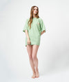 FUNCTIONAL PILE OVERSIZED T-SHIRT / GREEN