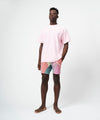 FUNCTIONAL PILE OVERSIZED T-SHIRT / PINK