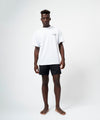 FUNCTIONAL PILE OVERSIZED T-SHIRT / WHITE