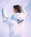 Functional Unisex Super Big Hoodie White