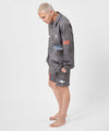 Functional Unisex Coach Jacket Charcoal