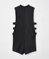 BOTTLENECK ROMPER BLACK