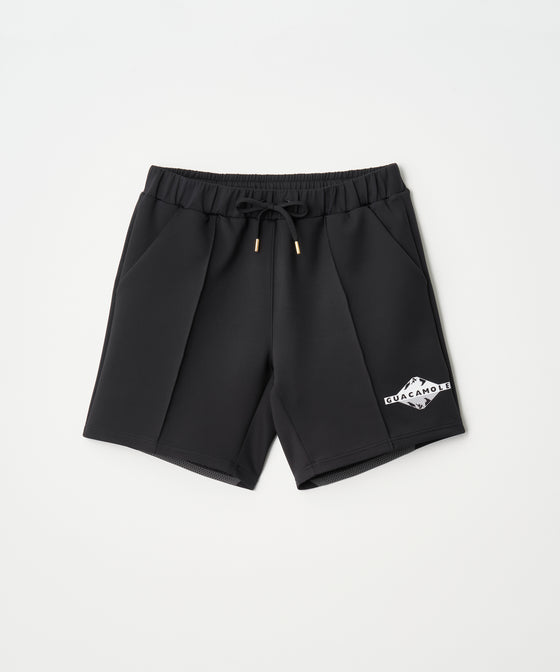 Functional Unisex Stretch Short Pants Black